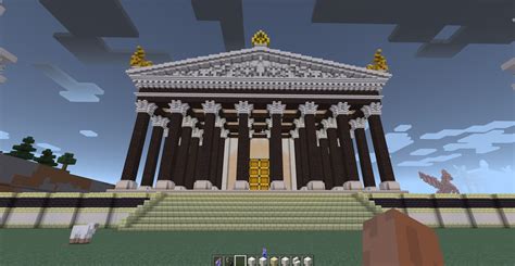 Olympieion or Temple of Olympian Zeus at Athens Minecraft Map