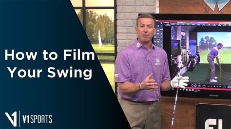 Michael Breed Golf Tip: How To Film Your Golf Swing - YouTube