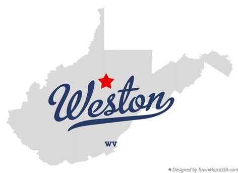 Weston West Virginia Map - Alanna Leontyne