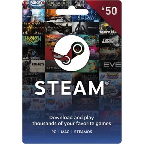 Steam Wallet Gift Card 50 USD -Tarjeta Dota 2 - Scheda Up