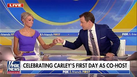 Carley Shimkus celebrates first day as new co-host of ‘Fox & Friends ...