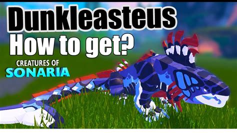 Dunkleasteus How to GET? New Creature of Sonaria! - YouTube