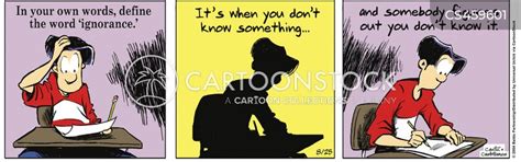 Lack Of Knowledge Cartoons and Comics - funny pictures from CartoonStock