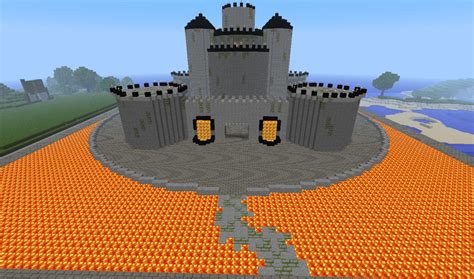 Lava Castle Minecraft Project