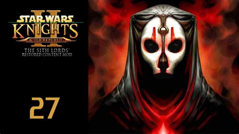 Star Wars: KOTOR 2 (Restored Content Mod) - 27: Master Vrook - YouTube