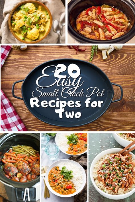 20 Easy Small Crock Pot Recipes for Two