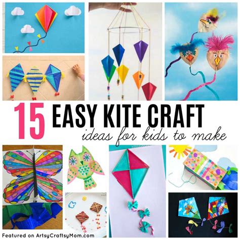 15 Easy Kite Craft Ideas for Kids - Artsy Craftsy Mom