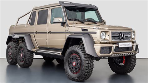 Renting The Mercedes-Benz G63 AMG 6x6: A Luxury Adventure