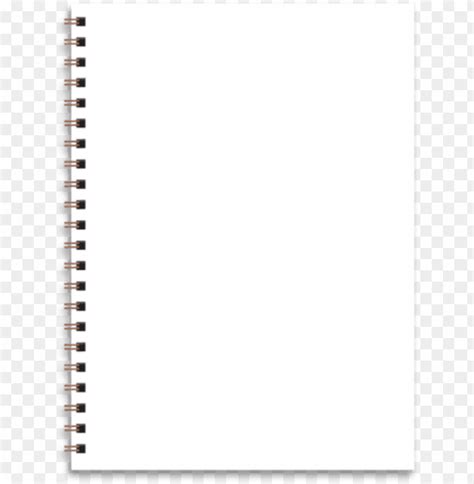 Blank Sketchbook Png - Spiral PNG Transparent With Clear Background ID ...