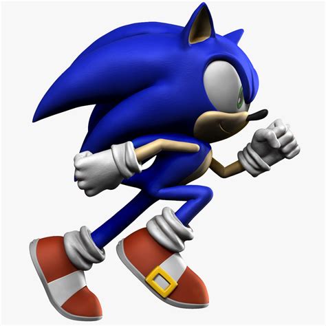 3d model sonic hedgehog