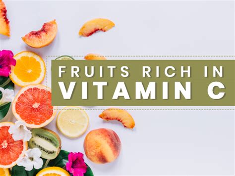 40 Fruits Rich In Vitamin C - Boldsky.com