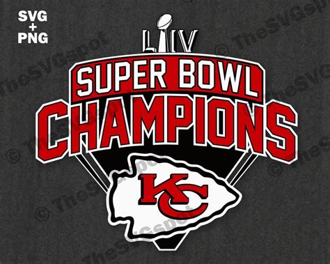 Kansas City Chiefs Super Bowl 2020 Champions SVG & Cut File | Etsy