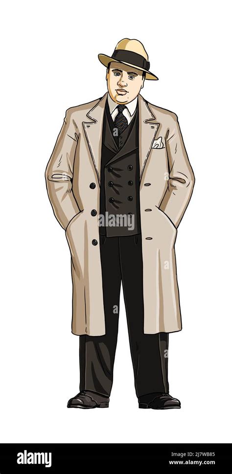 Drawing gangster mafia hi-res stock photography and images - Alamy