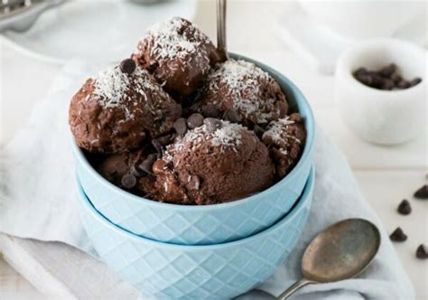 Healthy Homemade Chocolate Ice cream Delicious And Nutritious