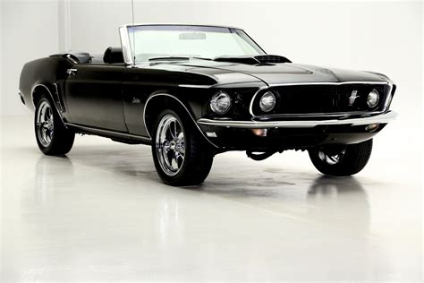 1969 Ford Mustang Convertible Triple black 302 Auto