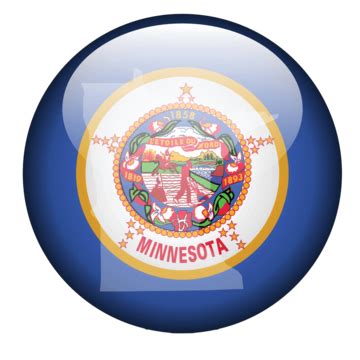 Minnesota State Map And Flag Isolated Artwork Copy Space Vector ...