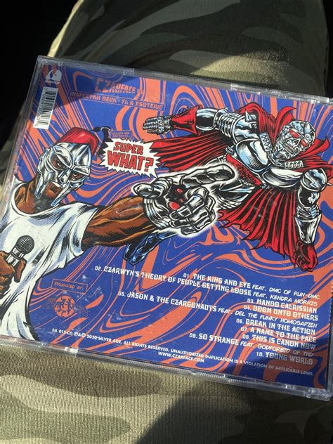 Czarface (7L & Esoteric + Inspectah Deck) “Super What?” Album feat. MF DOOM : r/wutang