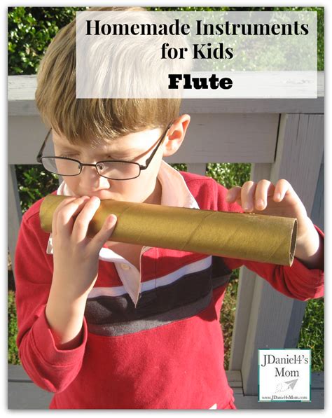 Homemade Instruments for Kids- Flute