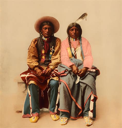 Two Members of the Ute Tribe 1899 Photograph by Mountain Dreams - Pixels