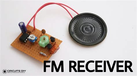 FM Receiver Circuit using TDA7021 & LM386