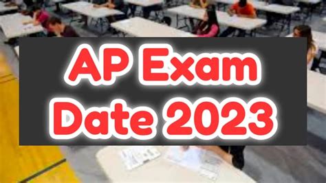 AP Exam Dates 2023, Exam Schedule, When is the AP Exam - urbanaffairskerala.org