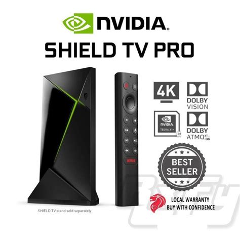 NVIDIA Shield TV Pro 4K HDR with Google Assistant and GeForce NOW ...