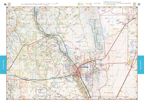 New Mexico Road & Recreation Atlas — Benchmark Maps