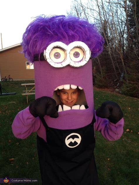 DIY Purple Minion Costume Idea - Photo 2/3