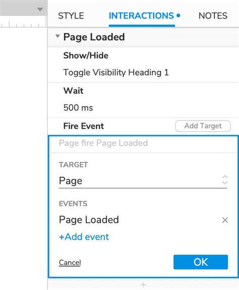 Blinking Text Tutorial · Axure Docs