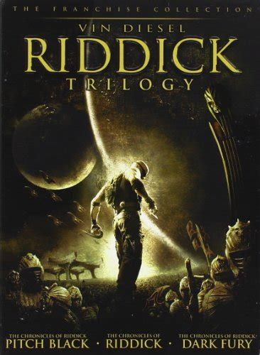 Riddick Trilogy dvd covers (1999-2013) R1 Custom