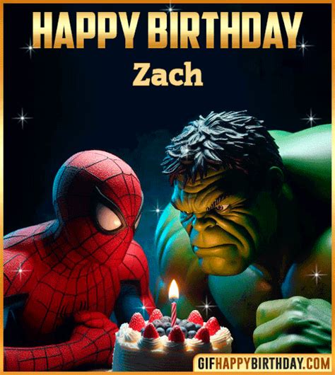 Happy Birthday Zach GIF Images