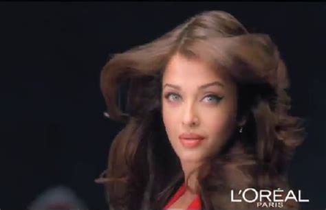 Aishwarya Rai Bachchan's L'Oreal Paris ad screenshots