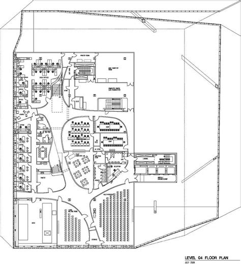 Seattle Central Library | a f a s i a: OMA Architecture Drawings ...