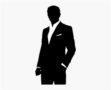 Suit Silhouette At Getdrawings - Gentleman Logo Png PNG Image ...