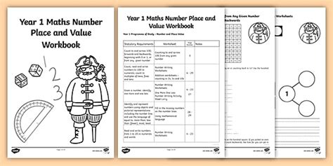 Place Value Worksheets | Year 1 Maths Booklet (teacher made)