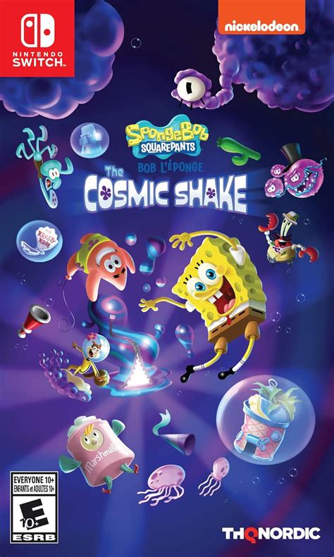 SpongeBob SquarePants Cosmic Shake for Nintendo Switch : Amazon.sg ...