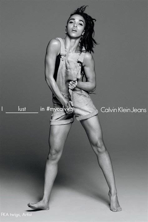 FKA Twigs Just Created Magic in Her Calvin Klein Jeans | Calvin klein jeans, My calvins ...