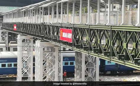 Elphinstone Road Railway Station Gets A New Foot Overbridge. Details Here