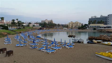 The Beautiful Pernera Beach Protaras in Cyprus Stock Photo - Image of ...