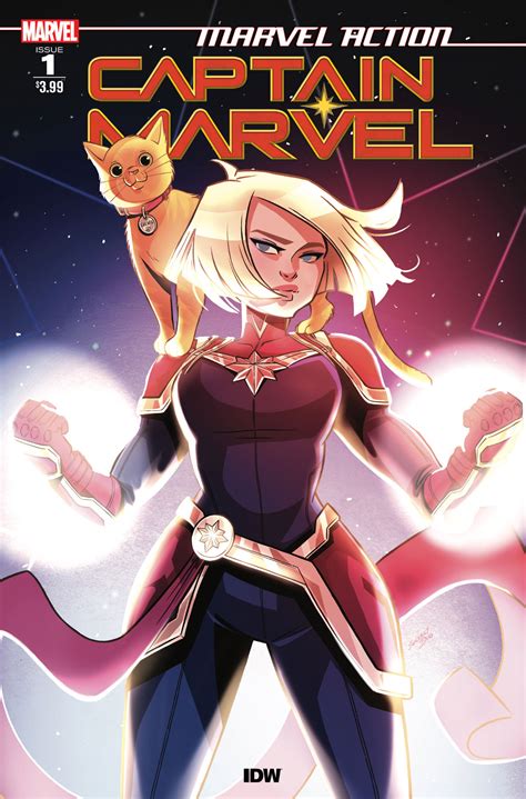 "Marvel Action: Captain Marvel" Debuts in August from IDW - Previews World