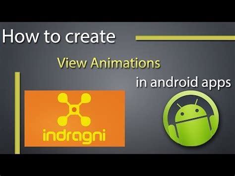 How to Create Animation in Android Studio - YouTube