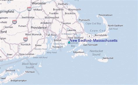 New Bedford, Massachusetts Tide Station Location Guide