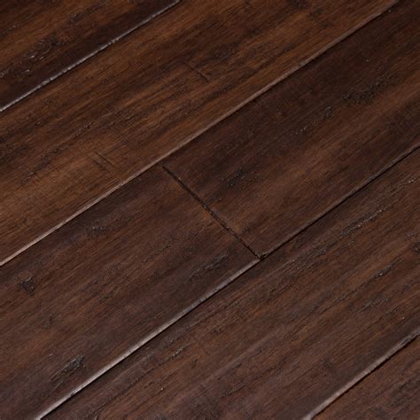 Cali Bamboo Fossilized 3.75-in Bordeaux Bamboo Solid Hardwood Flooring ...