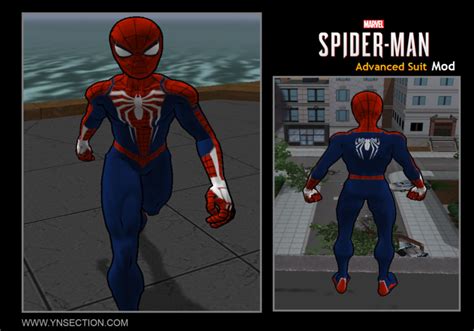 Insonamic Suit PS4 [Ultimate Spider-Man] [Mods]