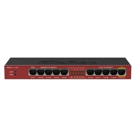 MikroTik 10 PORT ETHANET 1 SFP RACK-MOUNT RIUTER – Canlink