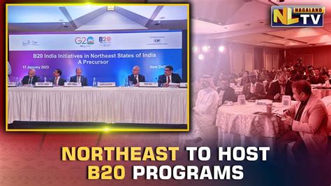 NORTHEAST STATES INCLUDING NAGALAND TO HOST B20 PROGRAMS - YouTube