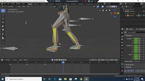 Simple Rigging Technic on Rigging (blender 2.8) - YouTube