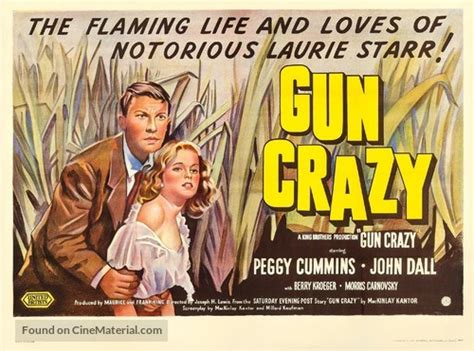 Gun Crazy (1950) British movie poster