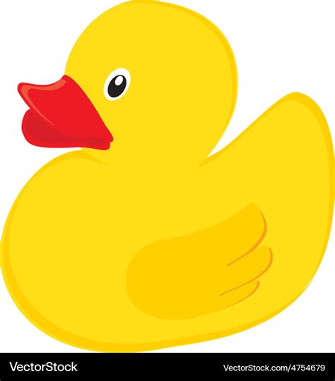 Rubber duck Royalty Free Vector Image - VectorStock