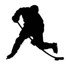 Hockey Player Silhouette Clipart | Free download on ClipArtMag